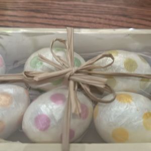 Mackenzie Childs jelly bean ornaments